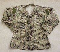 米軍・米海軍SEABEES刺繍入りNWU TYPE3(AOR2)ジャケット