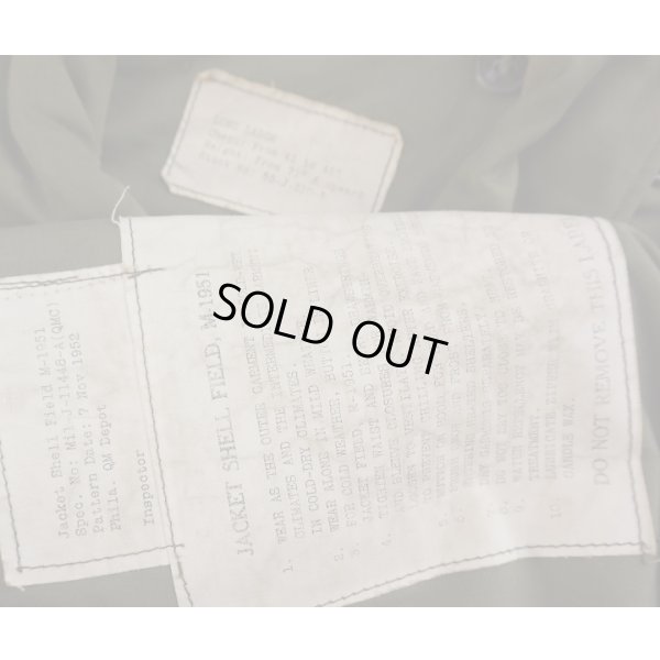 画像3: 米軍M51フィールドジャケットA型LARGE-LONG