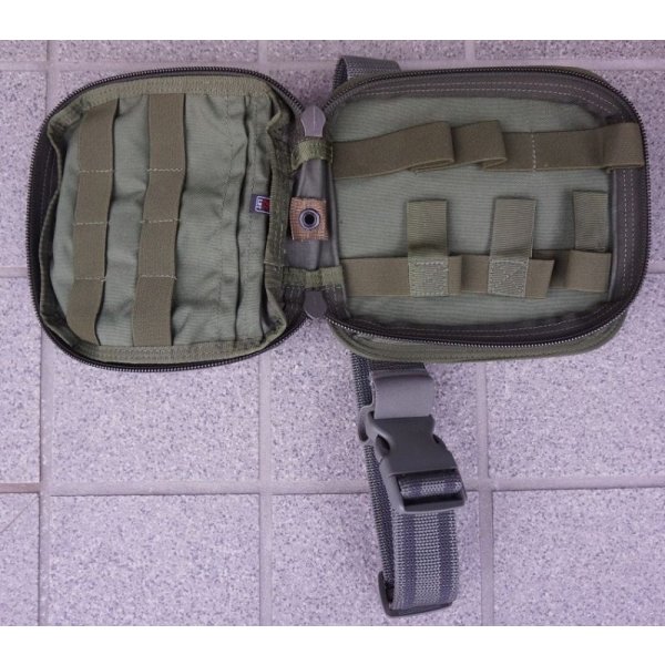 画像2: LBT-2648Gメディカルポーチ(レッグポーチとしてもMOLLEポーチとしても使用可)OD新品