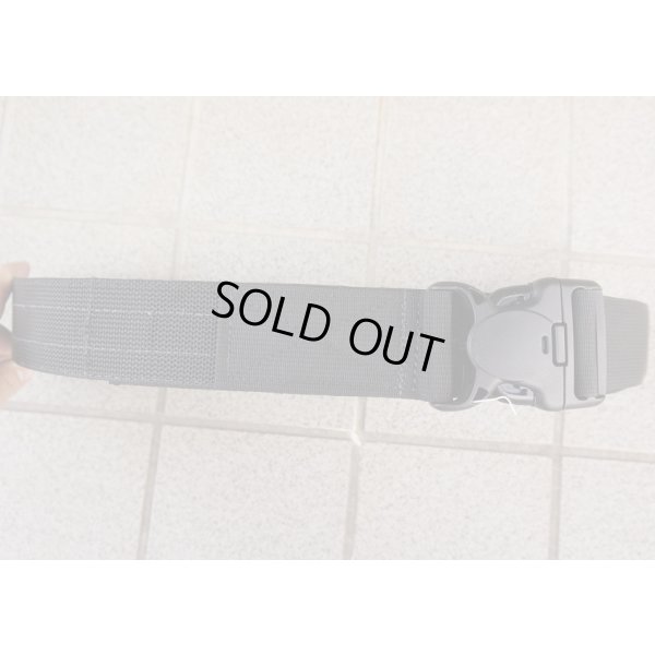 画像1: 米軍放出ブラックホーク デューティベルト旧仕様 黒LARGE新品