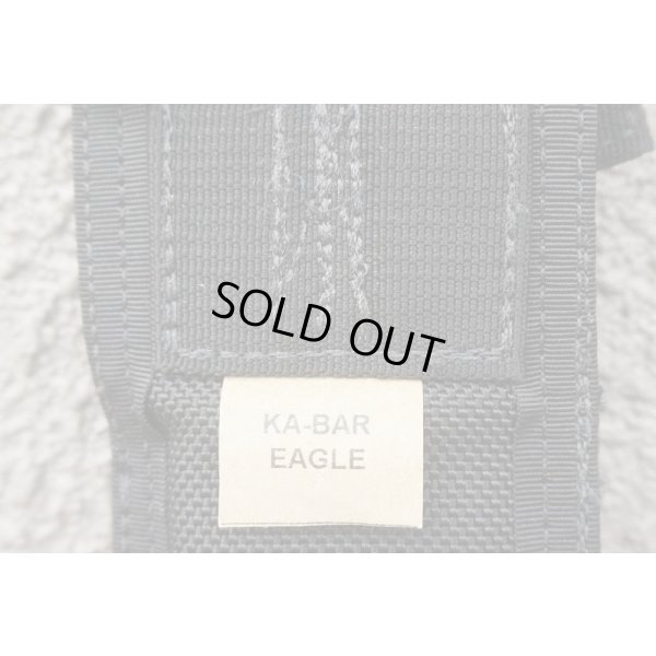 画像3: イーグルKA-BAR用ベルトループ式ナイフシース黒 新品