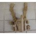 画像1: 米軍放出ブラックホークSERPA LEVEL2レッグホルスターCT(コヨーテタン)ベレッタM92&M96用 (1)