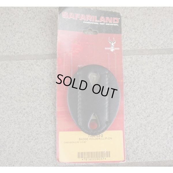 画像1: SFPD放出サファリランド7350-03-2バッジホルダー新品