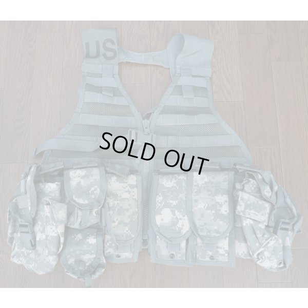 画像1: 米軍MOLLEII FLCベスト基本10点セットUCP迷彩(ACU迷彩)新品