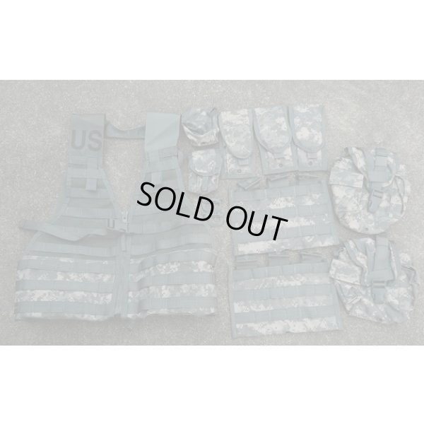 画像3: 米軍MOLLEII FLCベスト基本10点セットUCP迷彩(ACU迷彩)新品