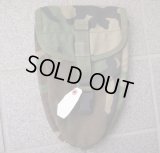 米軍MOLLE・MOLLEIIエントレンチングツールポーチ ウッドランド迷彩