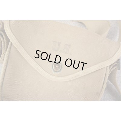 画像5: 第二次世界大戦 米軍トンプソンM1928SMG用ドラムマガジンポーチ カーキ