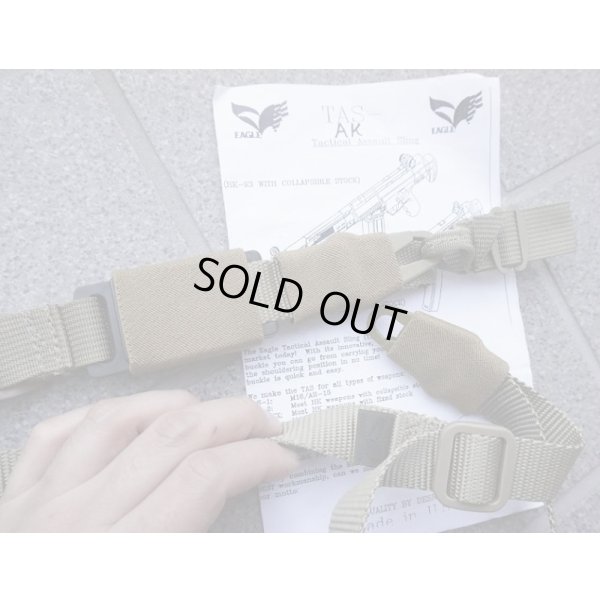 画像3: イーグルTAS-AK AK用タクティカルアサルトスリング カーキ新品