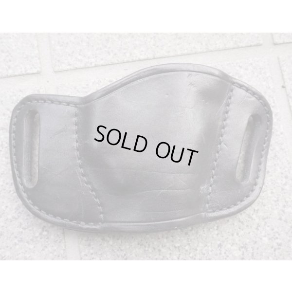 画像1: 米法執行機関放出アメリカンプライド製ガバメント用？小型オート用？ヒップホルスター黒