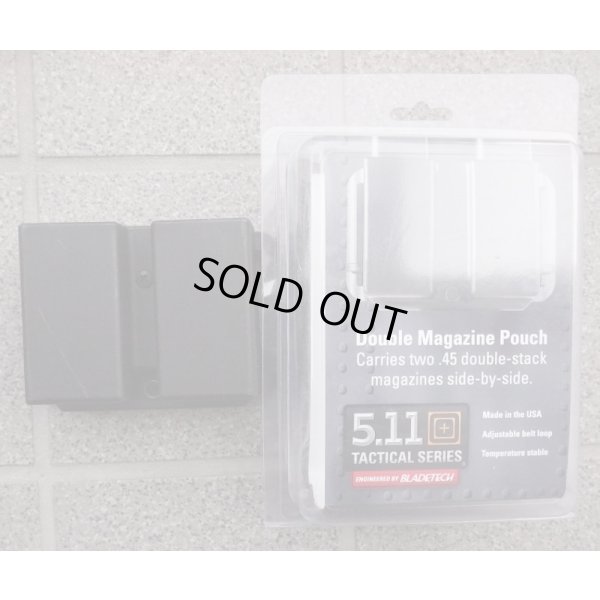 画像1: 米法執行機関放出5.11・BLADE-TECH製グロック45口径用ダブルピストルマガジンポーチ新品      