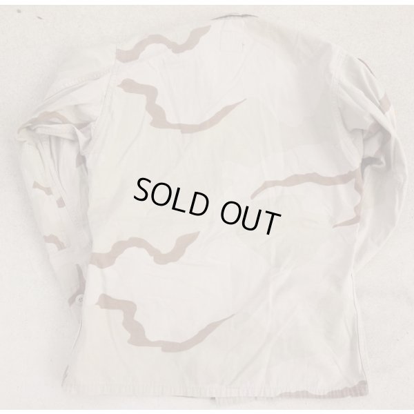 画像2: 米軍DCU(3Cデザート迷彩BDU)ジャケットSMALL-SHORT第1騎兵師団日系人大尉着用品