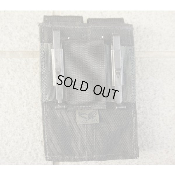 画像2: イーグル アリスクリップ式ダブルピストルマガジンポーチ黒 新品