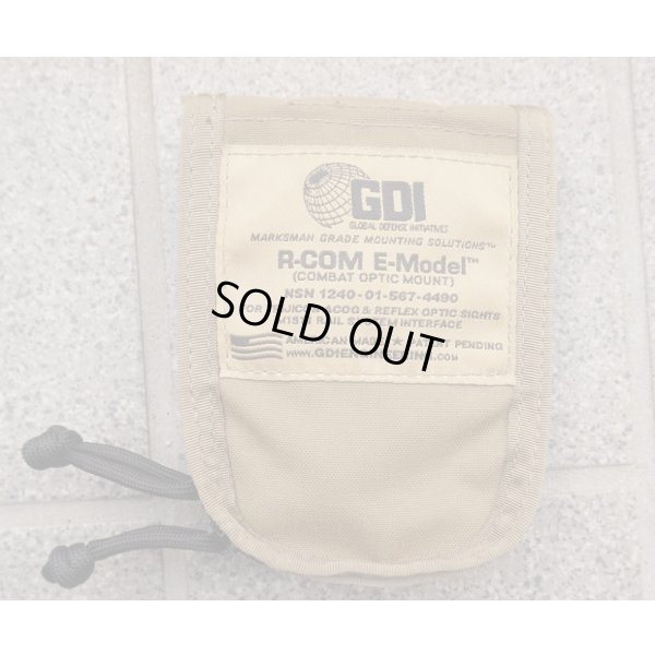 画像1: 米軍放出GDI製トリジコンACOG用R-COM Eモデル マウント専用ポーチ・マニュアル