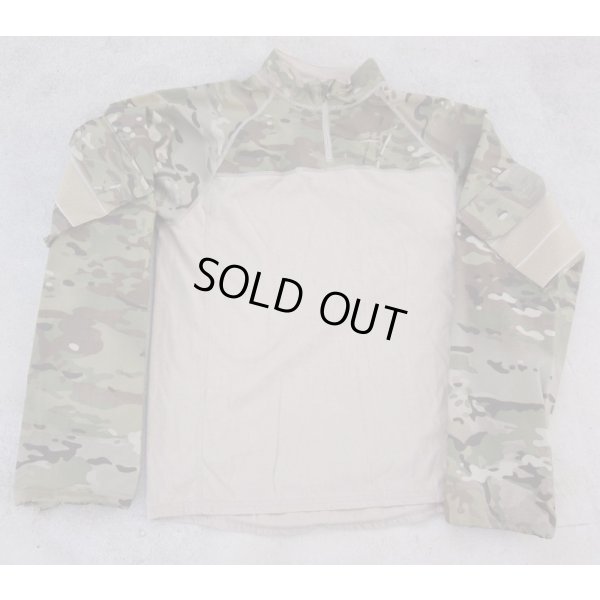 画像1: デンマーク軍M11 MULTICAM迷彩コンバットシャツMEDIUM新品