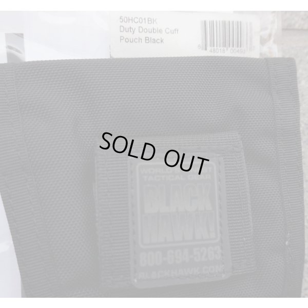 画像3: 米法執行機関放出ブラックホーク デューティハンドカフポーチ黒 新品