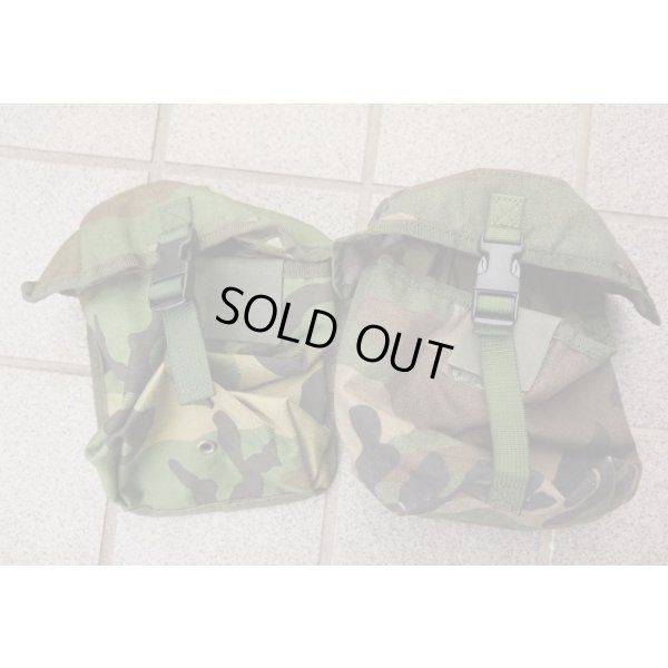 画像4: オランダ軍 海兵隊ウッドランド迷彩 中型ユーティリティポーチ