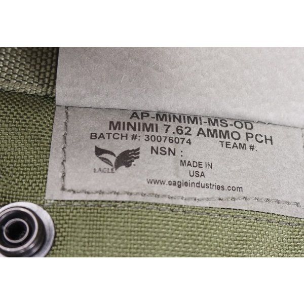 画像4: フランス軍イーグル製SAWポーチOD新品