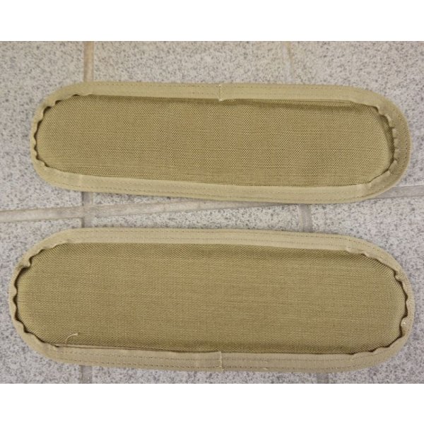 画像2: 米軍アライド・イーグルMBSS・MSAPショルダーパッド2枚セット カーキ新品