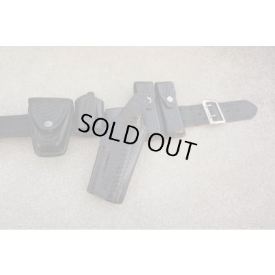 画像3: ハイウェイパトロール放出ポリスベルトセット(サファリランド製S&W M645ホルスター、チェンバース製デューティベルトなどがセット)