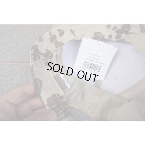 画像4: LEO KÖHLER製ベースボールキャップ ドイツ連邦軍ヴィステン(デザートフレクター)迷彩 新品