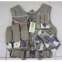 MIL-TEC USMCベスト(V1型タクティカルベスト)フランス軍CCE迷彩ホルスター・ベルト付き新品