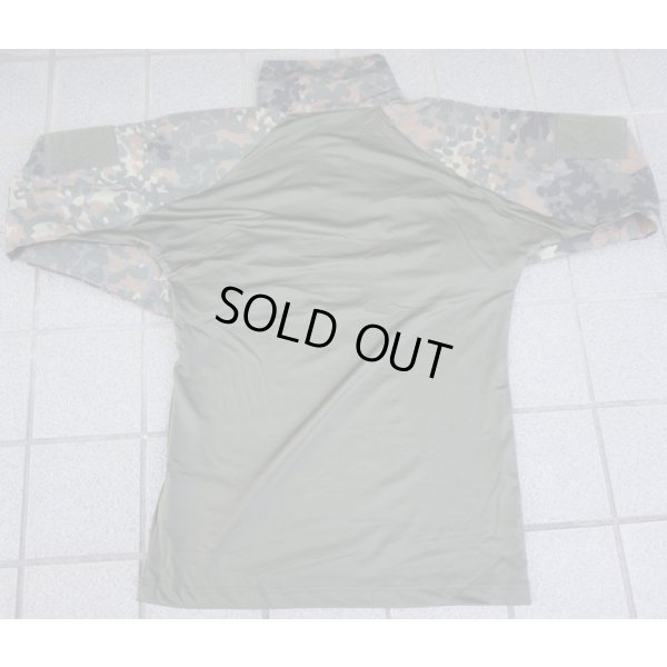 画像2: MIL-TECエルボーパッド付きコンバットシャツ ドイツ連邦軍フレクター迷彩 新品