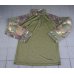 画像1: MIL-TECエルボーパッド付きコンバットシャツ イタリア軍Vegetato迷彩 新品 (1)