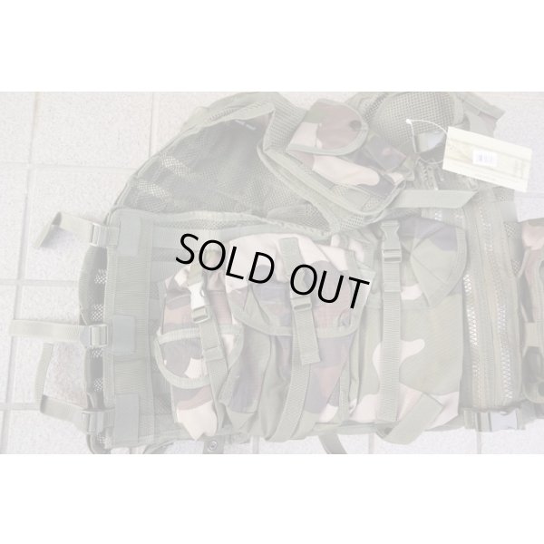 画像3: MIL-TECモジュラーベスト ポーチ8個付き フランス軍CCE迷彩 新品