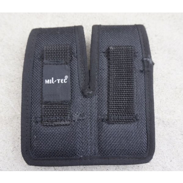 画像2: Mil-tecデューティダブルピストルマガジンポーチ黒