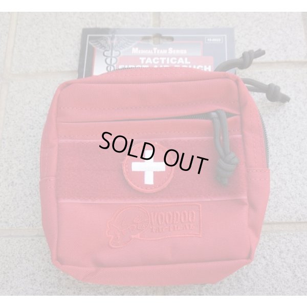 画像1: ヴードゥ製メディカルポーチ赤 新品