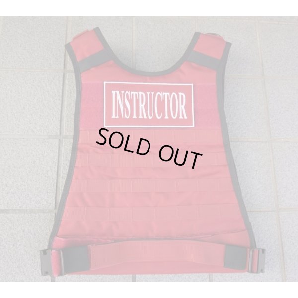 画像2: ヴードゥ製インストラクター用プレートキャリア赤 新品