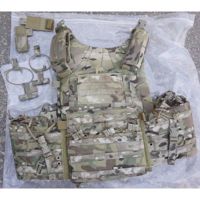 画像1: イーグルSOFBAV AERO ASSAULTプレートキャリアMULTICAM迷彩LARGE新品