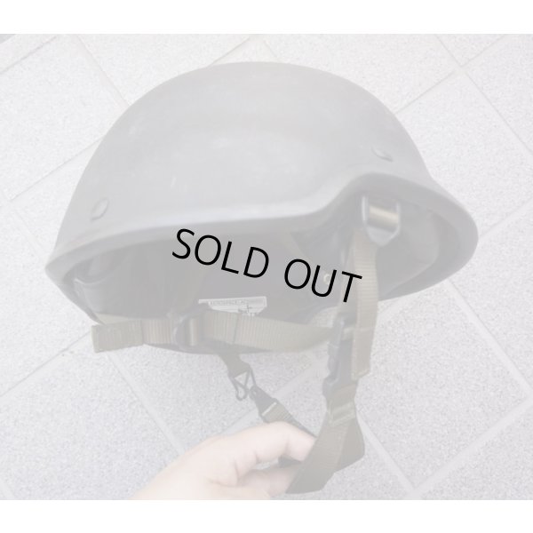 画像2: 英警察放出AC200/650ヘルメット黒LARGE（SASも使用）
