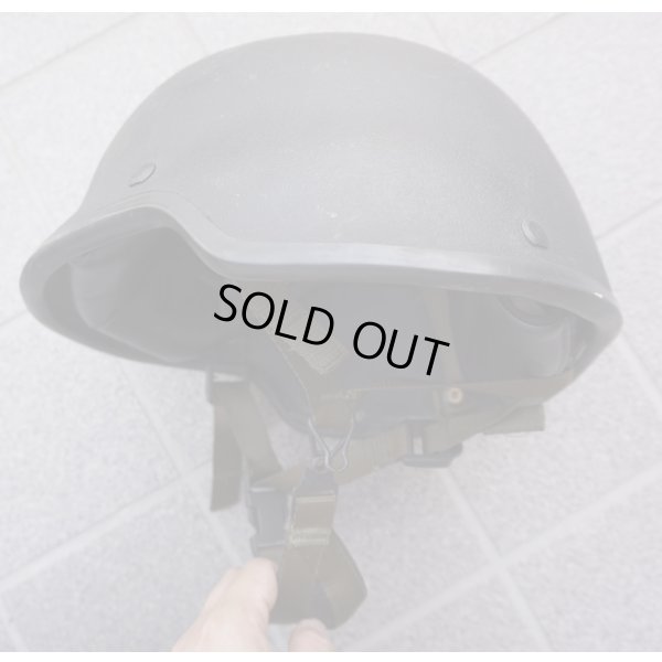 画像3: 英警察放出AC200/650ヘルメット黒LARGE（SASも使用）