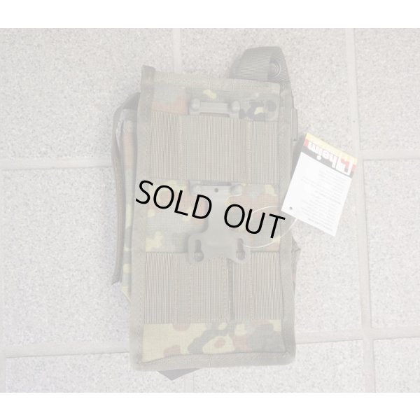 画像2: Heim製システム95 SEM-52ラジオポーチ ドイツ連邦軍(ドイツ軍)フレクター迷彩 新品