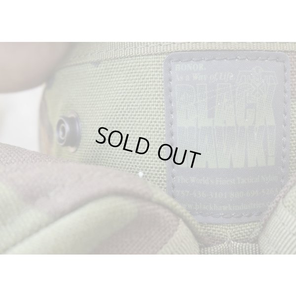 画像4: 米軍放出ブラックホーク コマンドチェストハーネス ウッドランド迷彩黒ファスロット