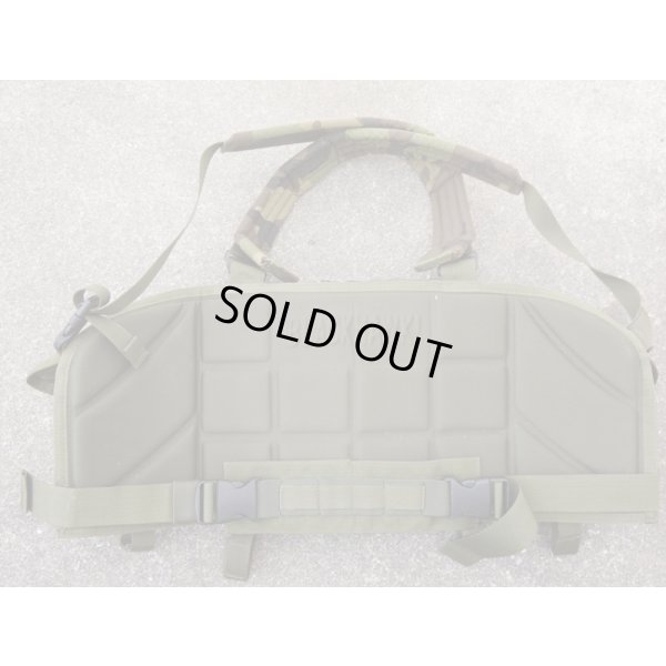 画像2: 米軍放出ブラックホーク コマンドチェストハーネス ウッドランド迷彩黒ファスロット