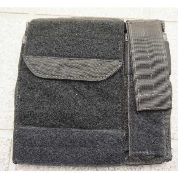 画像1: イーグル フラッシュライトポーチ付きアドミンポーチ黒 新品