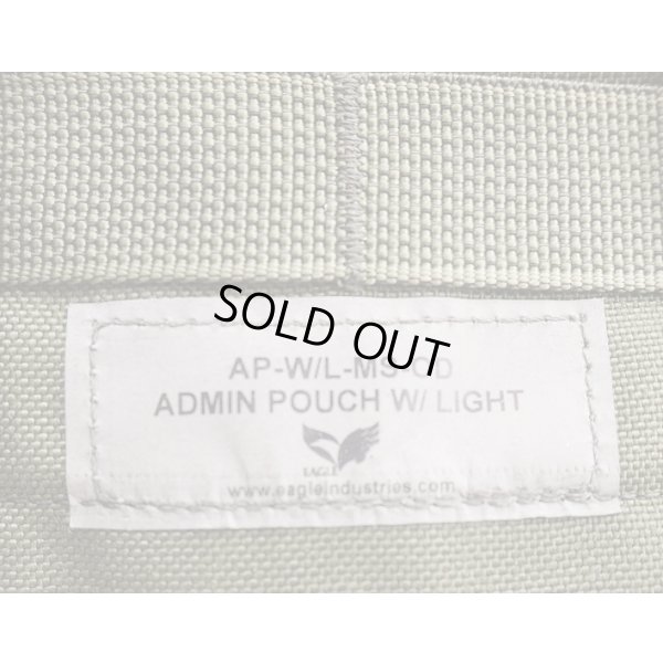 画像3: イーグル フラッシュライトポーチ付きアドミンポーチOD新品