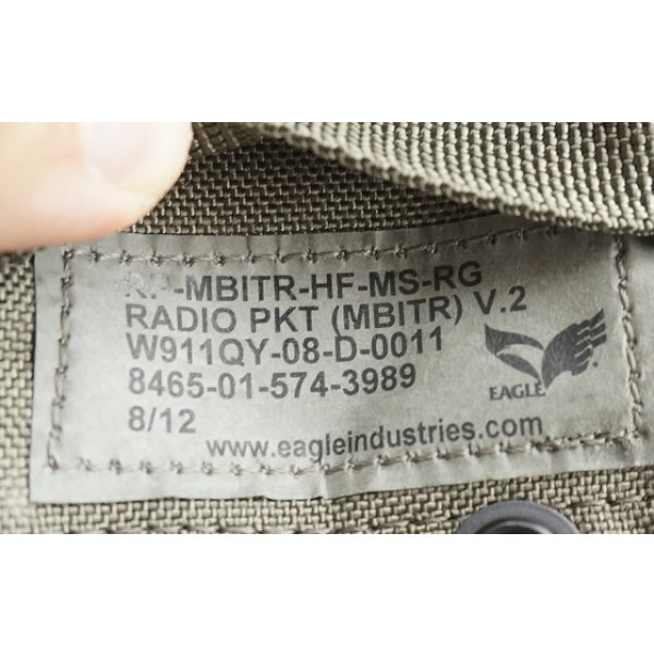 画像3: 米軍イーグルRLCS? MBITRラジオポーチRG新品