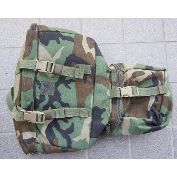 画像1: イーグルSAW用バックパック ウッドランド迷彩 新品