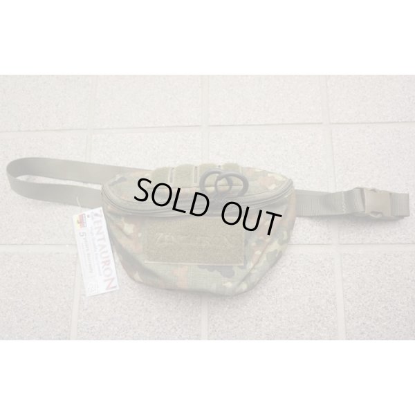 画像1: Zentauronウエストポーチ ドイツ連邦軍フレクター迷彩(フレック迷彩)新品