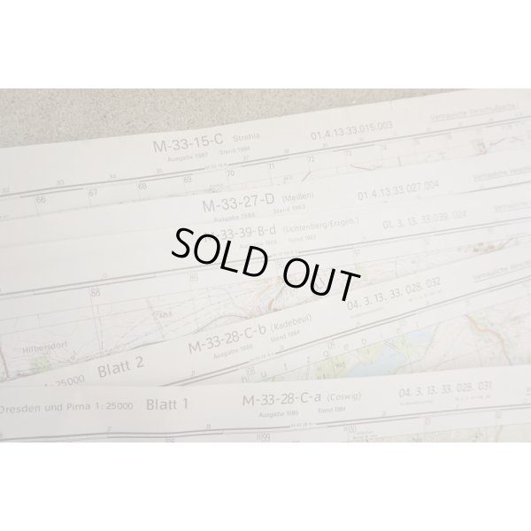 画像3: NVA(東ドイツ軍)軍用地図