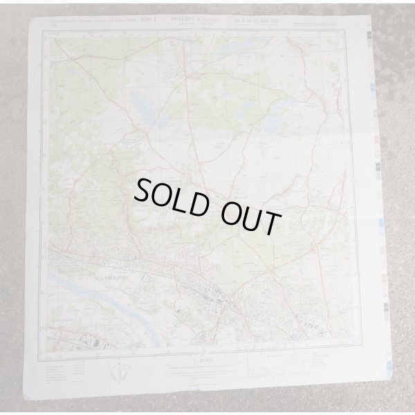 画像1: NVA(東ドイツ軍)軍用地図