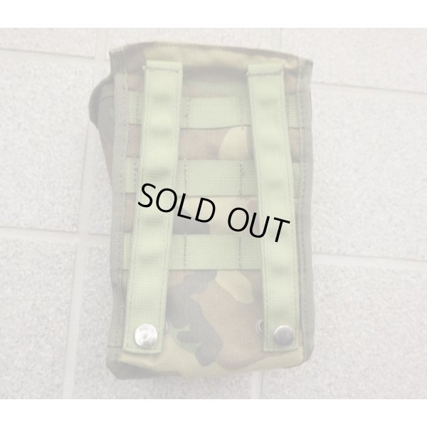 画像2: オランダ軍 海兵隊ウッドランド迷彩キャンティーンポーチ