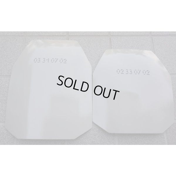 画像1: スロヴァキア軍?ロシアKIRASA製?防弾プレート2枚セット