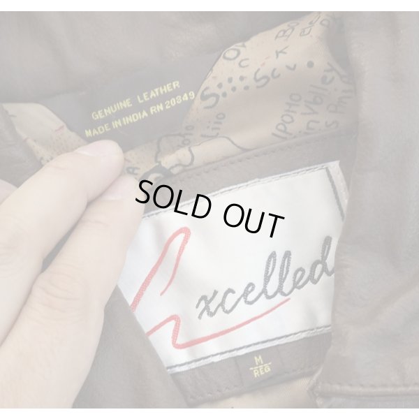 画像3: 米軍放出Excelled製A2フライトジャケットMEDIUM-REGULAR