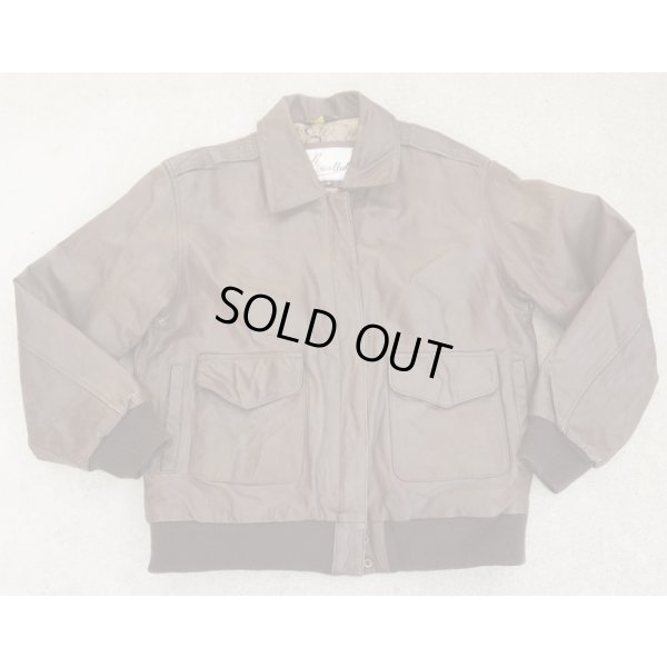 画像1: 米軍放出Excelled製A2フライトジャケットMEDIUM-REGULAR