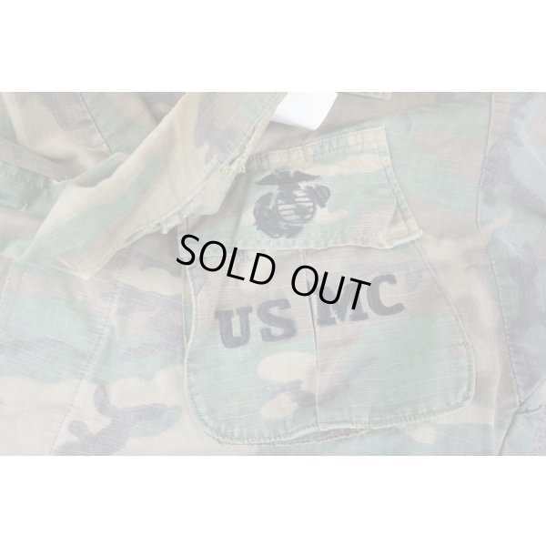 画像4: 米軍ERDLブラウンリーフ迷彩ジャケットSMALL-REGULAR米海兵隊刺繍入り