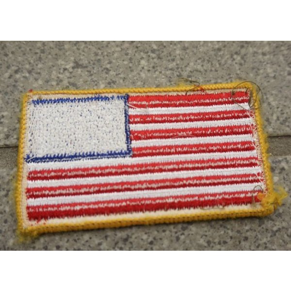 画像2: 米軍放出リバースタイプ星条旗フラッグパッチ フルカラー品